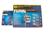 New/sealed! Fluval: Aquaclear 10-30 Us Gal, 150GPH, Power Filter + Carbon. Fixed Price $45.99.