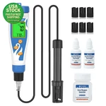 Portable Dissolved Oxygen Meter For Pond Fish Tank Koi Hydroponics 3.6FT Probe. Fixed Price $104.99.