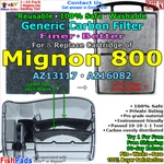 For Azoo Mignon 800 Power Filter Cartridge AZ13117,AZ16082 Compatible Carbon Pad. Fixed Price $18.98.