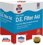 Hth 67121 Swimming Pool Care D.e. Filter Aid, Improve Filtration Efficiency And. Fixed Price $52.78.