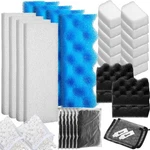 Threlaco 38 Pcs Aquarium Filter Media Kit Compatible With Fluval 306/307, Can.... Fixed Price $109.22.