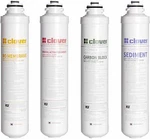 Aquverse Clover System Filters SED,CM,RO50,CB. Fixed Price $99.99.