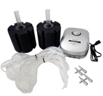 Aquarium Sponge Filter Air Pump Kit Fish Tank Up To 75 Gallon Oxygen Bio. Fixed Price $59.97.