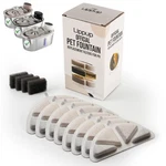 Official Lippup Cat Water Fountain Filters 8 Pack Replacement White. Fixed Price $30.29.