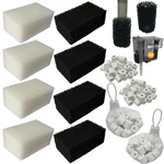 Beaufan 4-PACK Upgraded Three-stage Aquarium Filter Replacement Kit For Aquaclea. Fixed Price $51.01.