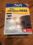 Api Nexx 2 Pack Pre-filtration Pad SIZE4 30PPI Replacement Aquarium Filter Media. Fixed Price $14.88.