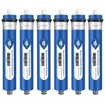 6 Pack 100/150 Gpd Ro Membrane Reverse Osmosis Purifier Water Filter Replacement. Fixed Price $115.87.