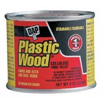 Dap Solvent Wood Filler, Can, Light Oak, Plastic 21400 Oz. Fixed Price $15.35.