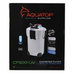 Aquatop Aquarium Canister Filter W/sterilizer CF500-UV (13 Watts) (525 Gph). Fixed Price $287.00.