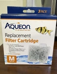 Aqueon Replacement Filter Cartridge Medium 3 Pack Quietflow Aquarium. Fixed Price $9.99.