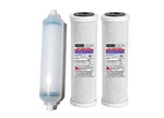 Sediment Inline 5MICRON, 1MICRON Dual Carbon Block Filter Set Reverse Osmosis. Fixed Price $18.00.