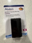 Aqueon Quietflow 10 Specialty Filter Pads Carbon 4PK. Fixed Price $5.00.