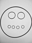 Fluval FX5 FX6 Seal Kit / R&s 119-230FL. Fixed Price $21.50.