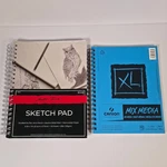 Master's Touch & Canson Xl Art Paper Pads Lot Of 2 Sketch Mix Media. Fixed Price $21.99.