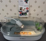 Turtle Tank Aquarium, Terrapin Lake Repti...white. Fixed Price $14.99.