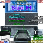 Generic Filters Fit Marineland Non-oem Rite-size H Eclipse, Pfe, Glass 25, 29,37. Fixed Price $22.98.