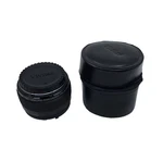Vivitar 2X Macro Focusing Teleconverter Mc 0.45M 50 Mm With Lens Cover And Case. Fixed Price $19.95.