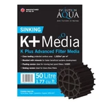Evolution Aqua K+ Advanced Filter Media - 50 Liter Sinkinng Black. Fixed Price $212.49.