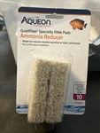 Aqueon Quiet Flow 10 Ammonia Reducer Specialty Filter Pad 4 Count. Fixed Price $9.50.