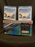 Marineland PF0350B 350GPH Penguin Power Filter + 2X Size 6 Packs New. Fixed Price $80.00.