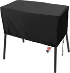 Black Patio Covers For 2-BURNER Camp Stove, Luxiv Heavy-duty Chef. Fixed Price $22.92.