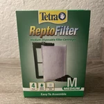 Tetra Repto Filter 4 Pack Medium New Fish Tank/ Pond Cartridge!. Fixed Price $12.90.