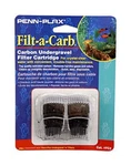 Penn Plax FC2 Filt-a-carb For Multi-pore And Under Gravel Filter (2 Pack) 2PK. Fixed Price $11.49.