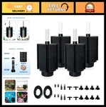 4 Pack 70-80 Gal Aquarium Sponge Filters With Air Stones & Ceramic Media Quiet. Fixed Price $44.99.