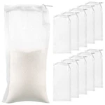 Tegeme 10 Pieces Small Aquarium Filter Bags With Zipper 3 X 8 Inch 150 Fmicro.... Fixed Price $15.76.