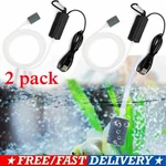 2PCS Aquarium Fish Tank Air Pump Portable Usb Mini Oxygen Filter Pet. Fixed Price $16.37.
