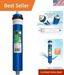 50 Gpd Membrane Filter Replacement Cartridge For Reverse Osmosis Deionization.... Fixed Price $63.99.