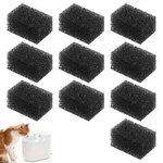 Ianfan 10 Pcs Cat Water Fountain Sponge Replacement, Foam Black. Fixed Price $10.06.