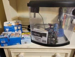 Topfin 2.5 Gallon Tank Kit And Additional Aquarium Items. Fixed Price $120.00.
