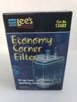 Lee's Economy Corner Aquarium Filter Cat NO13402 For Up To 10 Gallons Unused. Fixed Price $10.77.