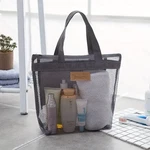 1PC Lightweight Mesh Shower Bag With Quick Dry Technology Portable Toiletry Tote. Fixed Price $19.99.