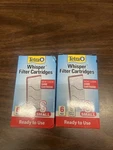 2 Pieces Tetra Whisper Filter Cartridges, Size Small, 6 Pack, Ready To USE,19550. Fixed Price $19.49.