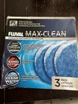 Fluval FX4 / FX5 FX6 Canister Filter Media Pads Max Clean 3 Pack A248. Fixed Price $11.99.