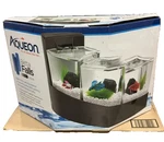 Nib Aqueon Betta Falls Black Fish Tank Aquarium Kit Set Quite Waterfall Filter. Fixed Price $110.00.