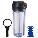 10-INCH Whole House Water Filter Housing With Pressure Relief Valve, 3/4" Npt. Fixed Price $49.92.