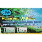 Coospider Aquarium Pump Nib Sterilizer Air Supply Model #CTUV-H5P .. Fixed Price $30.00.
