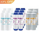 3-STAGE Reverse Osmosis Ro Sediment Gac Water Filter Replacement Cartridges Set. Fixed Price $63.88.