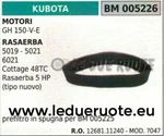 1268111240 Air Filter Sponge Lawn Mower Kubota 5019 5021 Cottage 48TC 5HP. Fixed Price $18.15.