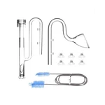 Fzone Aquatic Glass Lily Pipe Set With Skimmer Inflow And Outflow For Aquariu.... Fixed Price $43.97.