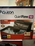Aqueon Quietflow 10 Led Pro Aquarium Power Filter. Fixed Price $20.00.