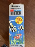 New Supreme OVATION-400 Internal Power Filter 55 Gal Open Box / Damaged. Fixed Price $39.00.