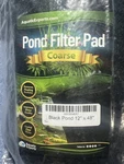 Aquatic Experts Koi / Pond Filter Pad Coarse Black 12"X 48". Fixed Price $35.99.