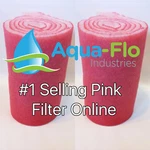 Two New 10' Rolls Pink Aquarium Filters Wet Dry Fresh Salt Water Pad Lot. Fixed Price $51.85.
