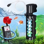 Aquarium Filter U-v W/scientific 3,6,12,24H Timer 200GPH For 20-75GAL Fish Tu.... Fixed Price $52.14.