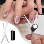 Double-head French Nail Art Magnet Set 3D Strong Cat Eye Gel Pol. Fixed Price $10.68.