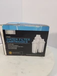 Living Solutions Water Filter Cartridges 3 Pack New Open Box Brita Pure. Fixed Price $8.99.